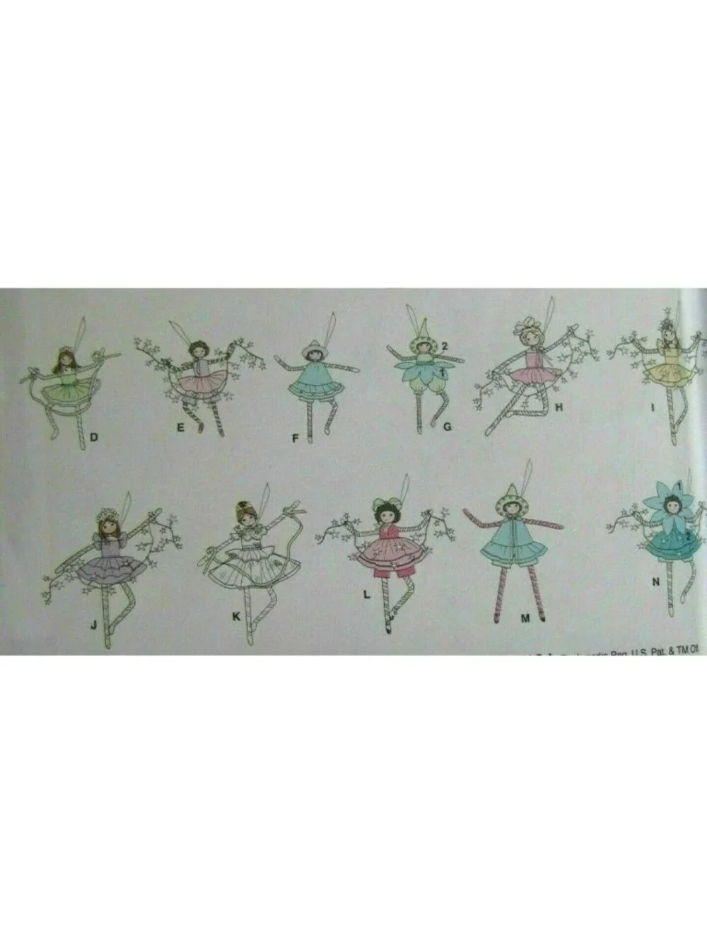 Sewing Pattern McCalls M6861 Crafts PIXIE DECORATIONS Uncut Designer Linda Carr